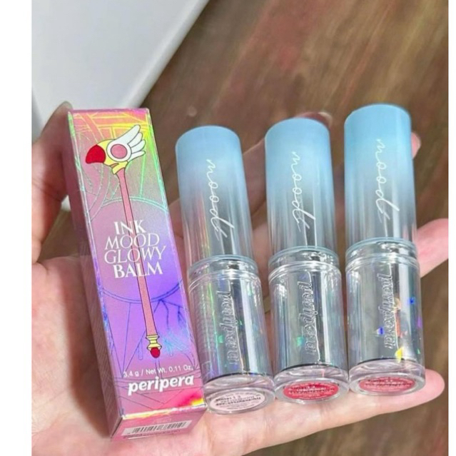 [MÀU MỚI 01-13] SON DƯỠNG PERIPERA INK MOOD GLOWY BALM