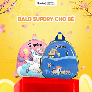  Balo Supdry Cho Bé Đi Học Balo Trứng Họa Tiết Dễ Thương - Giao Màu Ngẫu Nhiên  QT  