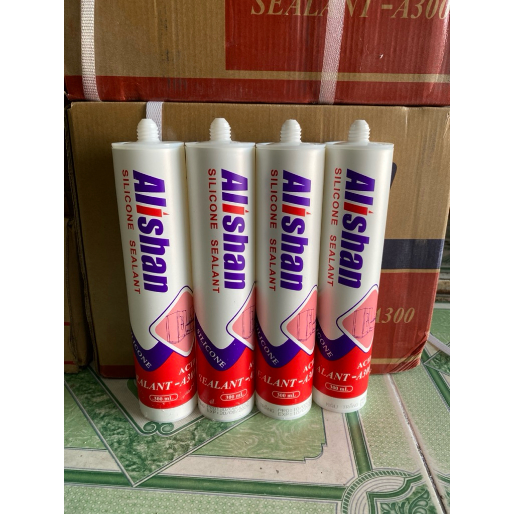 Keo silicon ALISHAN A300 màu trong, đục