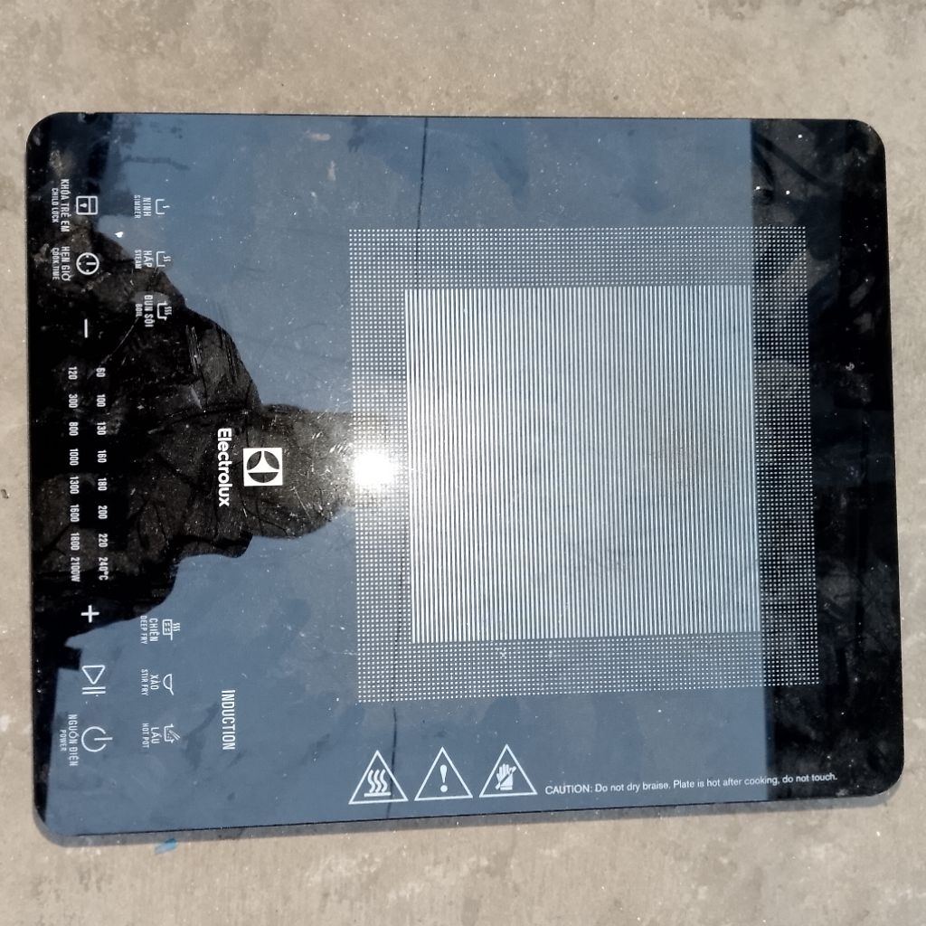 bộ vỏ bếp từ đơn elextrolux etd42sks