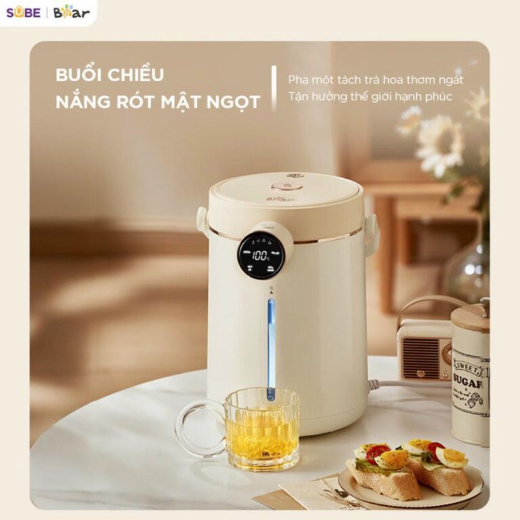 Bình thủy điện Bear 3L EWB-5H30C60 (Bản Quốc Tế)- Bear Gia Dụng