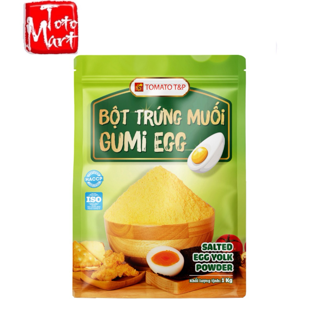 1kg bột trứng muối Gumi Egg (làm sốt trứng muối, bột lắc)