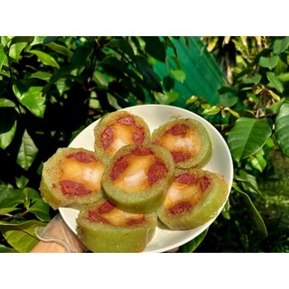 Bánh tét chuối đậu mỡ