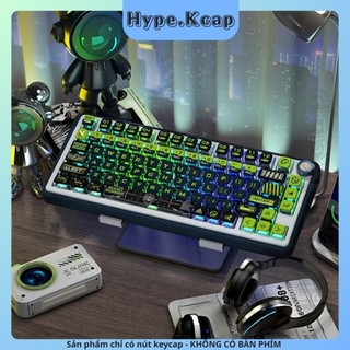 Keycap Ghost Runner Pudding Side Transparent xuyên led 4 cạnh MSA Profile