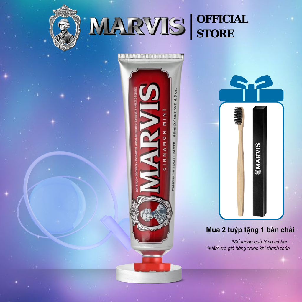 Kem Đánh Răng Marvis Cinnamon Mint 85ml - Marvis Chính Hãng