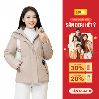  Áo phao nữ Vip chần ẩn siêu ấm – chống thấm giữ ấm tôn dáng hiện đại TRA - WCPJ25F035 