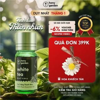  Tinh Dầu Xông Thơm Phòng 32 MÙI Thiên Nhiên HENY GARDEN Thư Giãn Nguyên Chất 