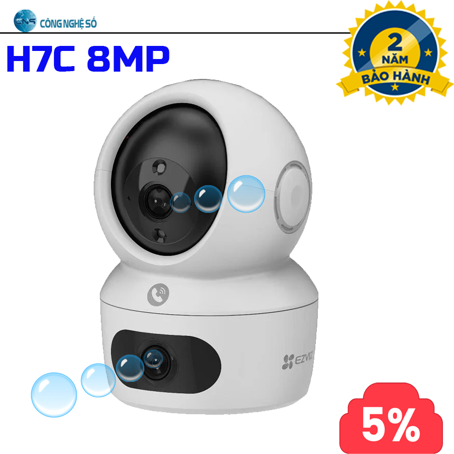 Camera Wifi nGOÀI tRỜI | EZVIZ H7C 8MP | Full Chức Năng | Chính Hãng Bảo Hành 2 Năm