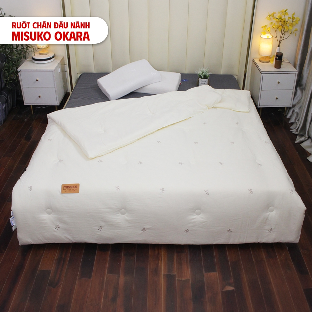 Ruột chăn xơ đậu nành Misuko Okara (Hàng cao cấp)