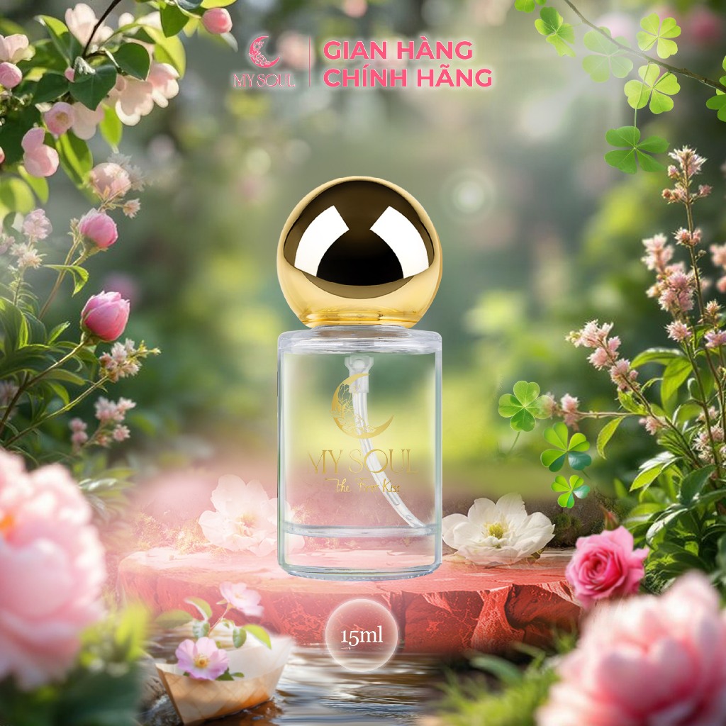 [Sản phẩm tặng] (Không Bán) - Nước Hoa My Soul - The First Kiss & Once In A Blue Moon - 15ml