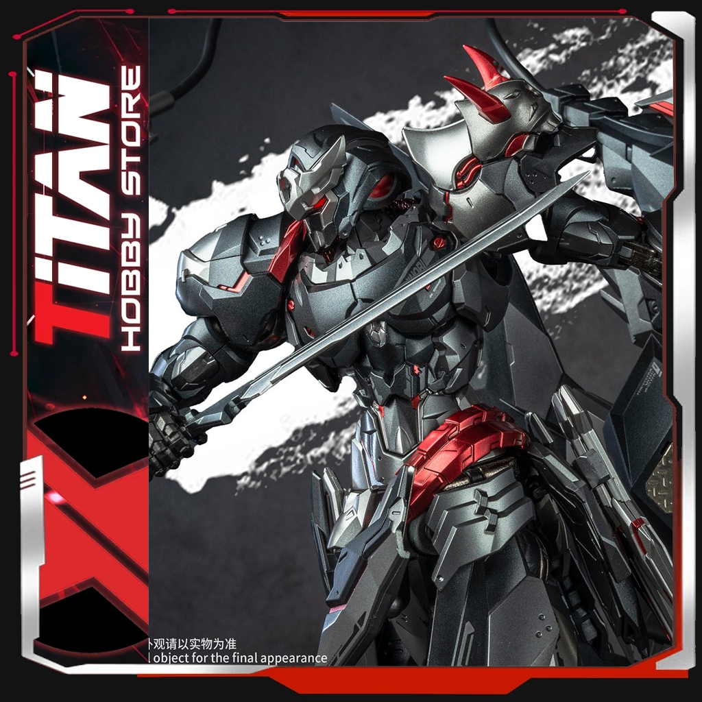 [ Hàng Sẵn ] Mô hình đồ chơi lắp sẵn 1/72 CD-07B - Black Phantom Ninja Chou Cangdao ( Kèm Đế )