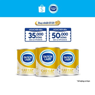  Combo 3 Lon Sữa Đặc Dutch Lady Cao Cấp 380g lon 