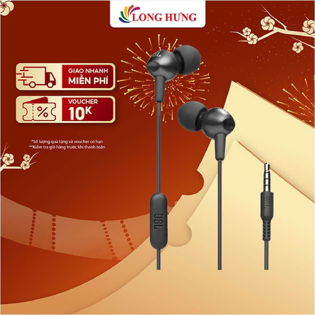 Tai nghe có dây In-ear JBL C200SI JBLC200SIU - Hàng chính hãng