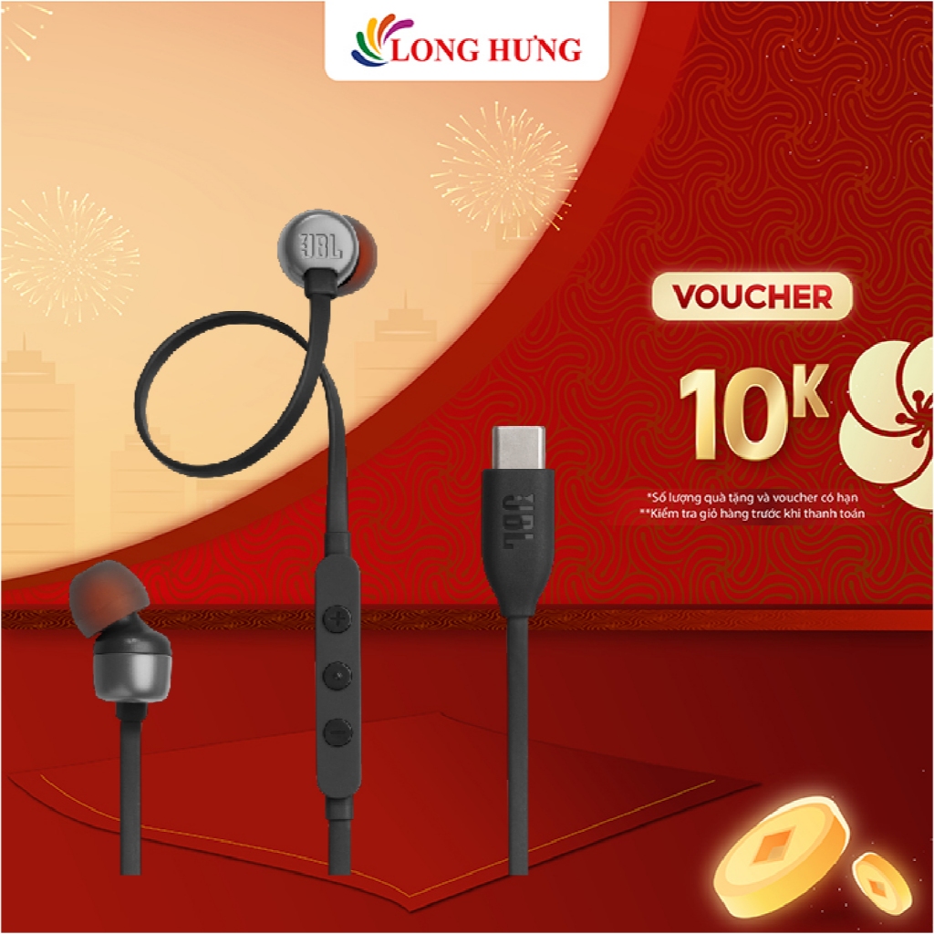 Tai nghe có dây In-ear JBL Tune 310C JBLT310C - Hàng chính hãng