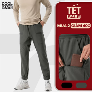   SALE TẾT-MUA 2 GIẢM 40% Quần Jogger nam thể thao Studio Woven co giãn thấm hút Coolmate 