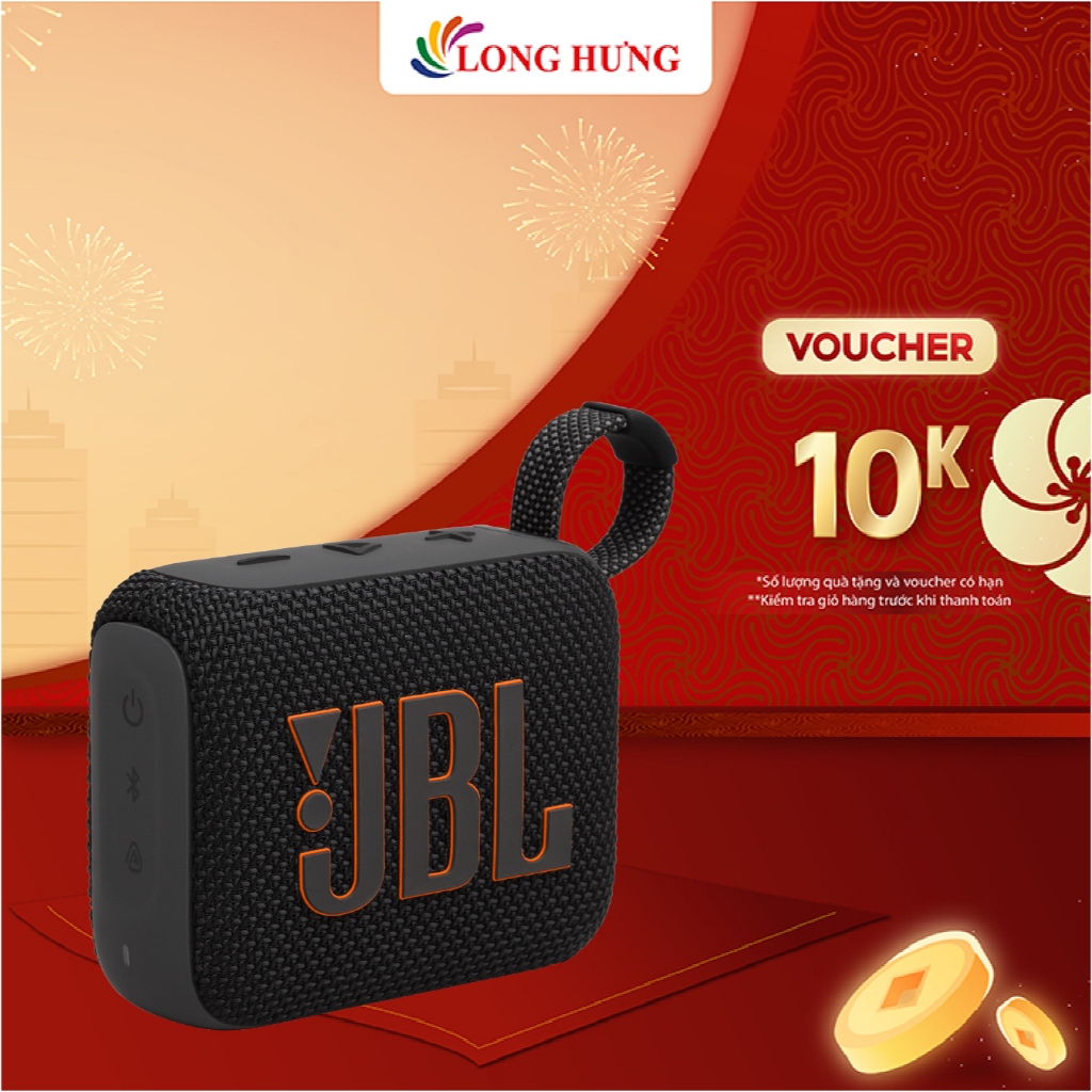 Loa Bluetooth JBL Go 4 JBLGO4 - Hàng chính hãng
