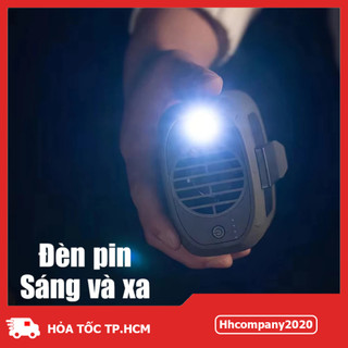 Quạt Sạc Đeo Thắt Lưng APE DQ222 – Pin 8000mAh Kiêm Sạc Dự Phòng, Có Đèn Pin LED – Công Suất 10W
