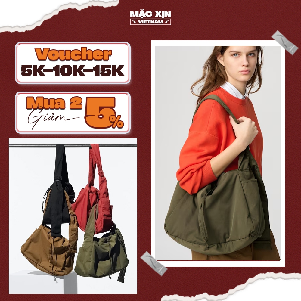 Túi Đeo Chéo Nam Nữ Uni Puffy Mềm – Phụ kiện Thời Trang Trẻ Trung, Hottrend & Dễ Phối Đồ