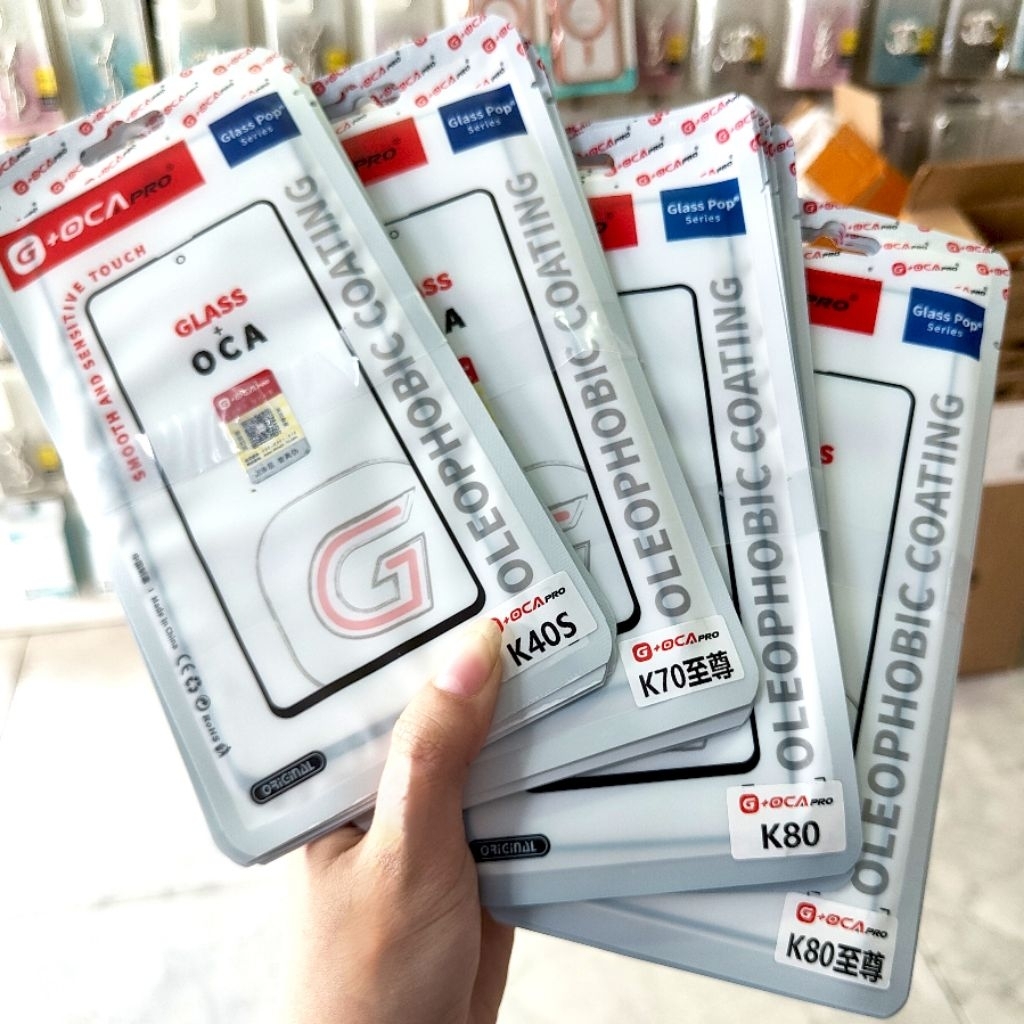 Kính ép điện thoại Redmi K40s/ K70 Pro/ K80/ K80 Pro