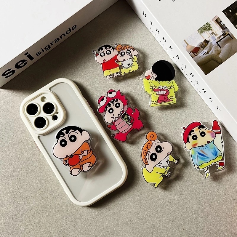 Giá đỡ điện thoại Popsockets MICKEY.DECOR - Shin cậu bé bút chì Cute