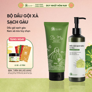  Combo Dầu Gội Sạch Gầu Dầu Xả Thiên Nhiên Cân Bằng Dầu Nhờn Phục Hồi Tóc Hư Tổn Cỏ Mềm 