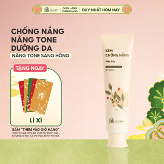  Kem Chống Nắng Mặt Nâng Tông Thấm Nhanh Hây Hây Cho Mọi Loại Da Khô Dầu Mụn SPF 40 PA ++ Cỏ Mềm 60g 