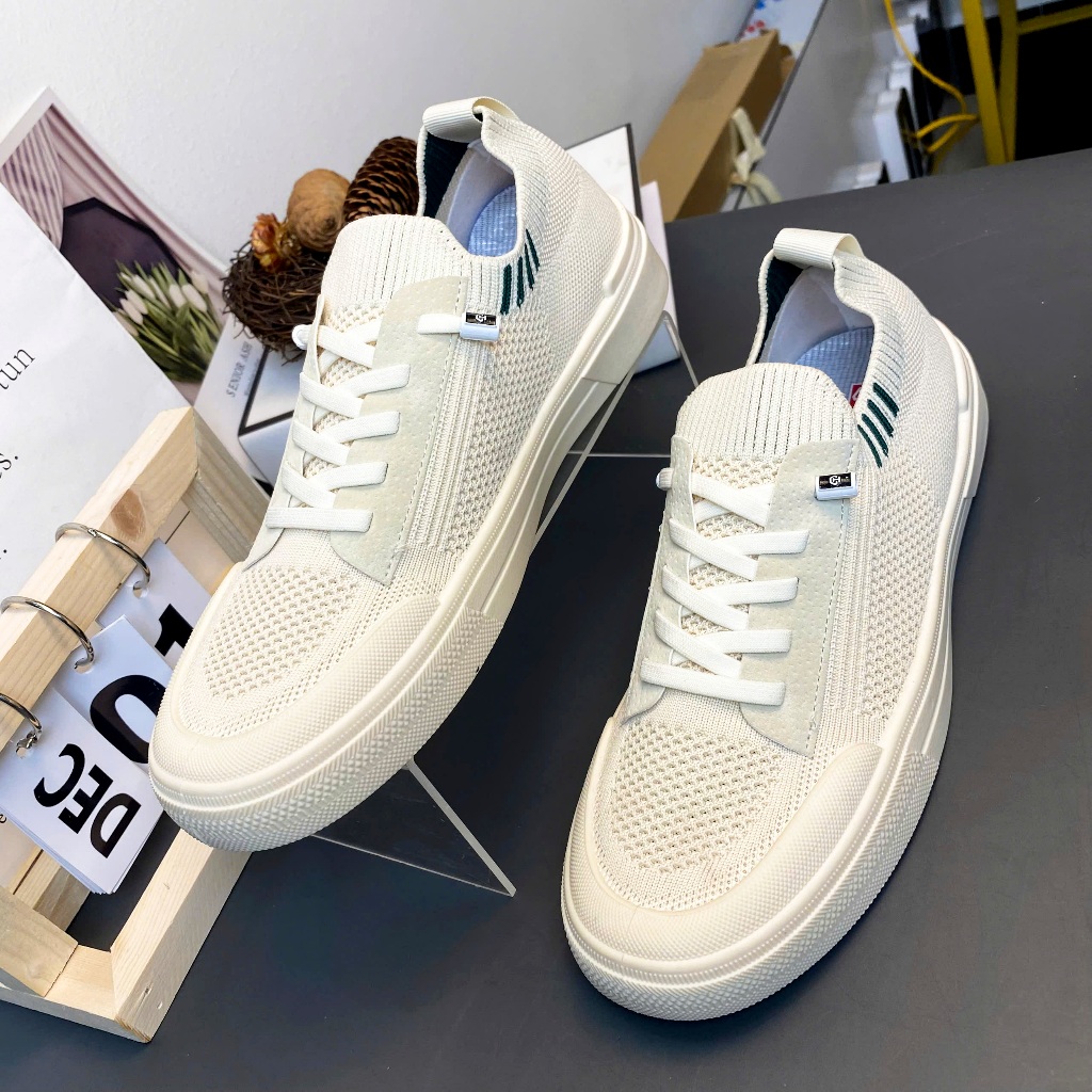 Giày Nam Sneaker Đi Học Đi Làm - Giày Thể Thao Nam Cartelo Vải Dệt Cao Cấp, Siêu Nhẹ, Thoáng Khí, Ch