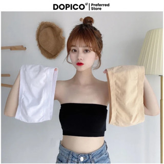   COMBO 3  Áo ống bra nữ mặc cúp ngực phối đồ cực xinh chất cotton mền mại thoáng mát DOPICO B0123 