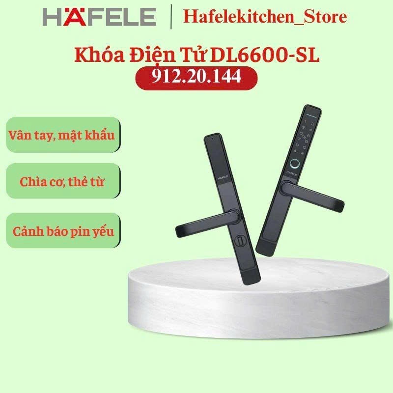 Khóa Điện Tử Cửa Nhôm DL6600 Hafele 912.20.144