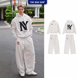   NEW ARRIVALS  Set Quần Áo Sweater   Hoodie chất nỉ nhung thu đông The Bad God NY APEX 