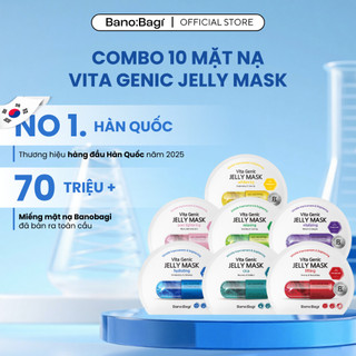   KOL COMBO 10 Mặt Nạ BANOBAGI Vita Jelly Mask  30ml x 10 miếng 