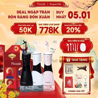   GIÁ 767K LIVE ECOGO  Tăm nước 2 chiều Flossie Ultra chính hãng.Vòi phun 2 chiều đầu tiên cho người niềng răng 