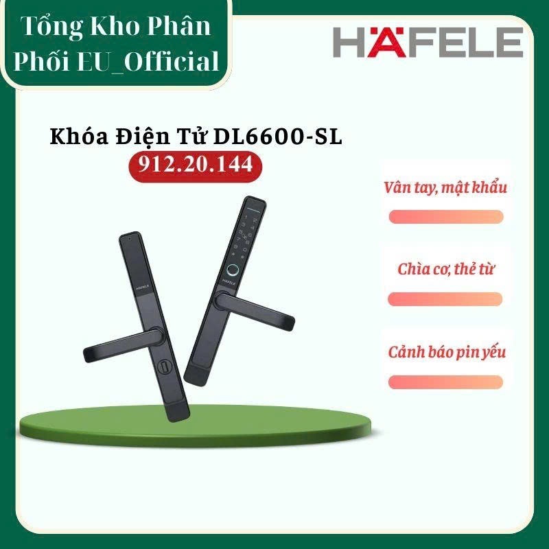 Khóa Điện Tử Cửa Nhôm Hafele DL6600 912.20.144