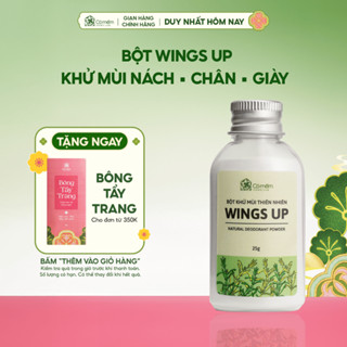  Bột Khử Mùi Wings Up Khử Mùi Hôi Chân Hôi Nách Giảm Tiết Mồ Hôi Hôi Cỏ Mềm 25g 
