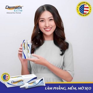 [CHÍNH HÃNG] Gel Mờ Sẹo Dermatix Ultra Cải Thiện Sẹo Lồi Sẹo Phì Đại Sẹo Thâm Cho Người Lớn Tuýp 15g