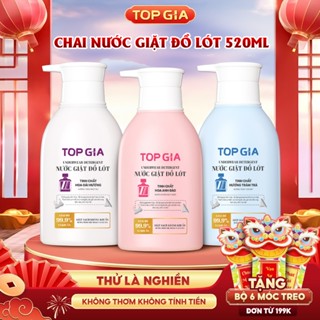  Nước giặt đồ lót TOPGIA  với 3 mùi hương dịu nhẹ an toàn kháng khuẩn khử sạch mùi hôi khó chịu 