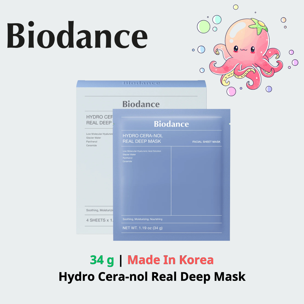 [𝐀𝐮𝐭𝐡-𝐁𝐢𝐥𝐥 𝐔𝐒] Mặt nạ Biodance Hydro Cera-nol Real Deep Mask - 𝗺𝗮𝗻𝗯𝗼𝗹.𝗲𝗲