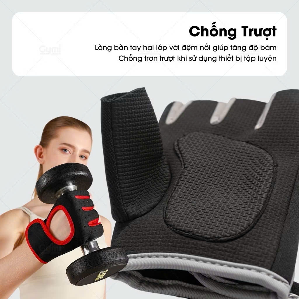 Găng tay tập gym FITNESS GLOVES