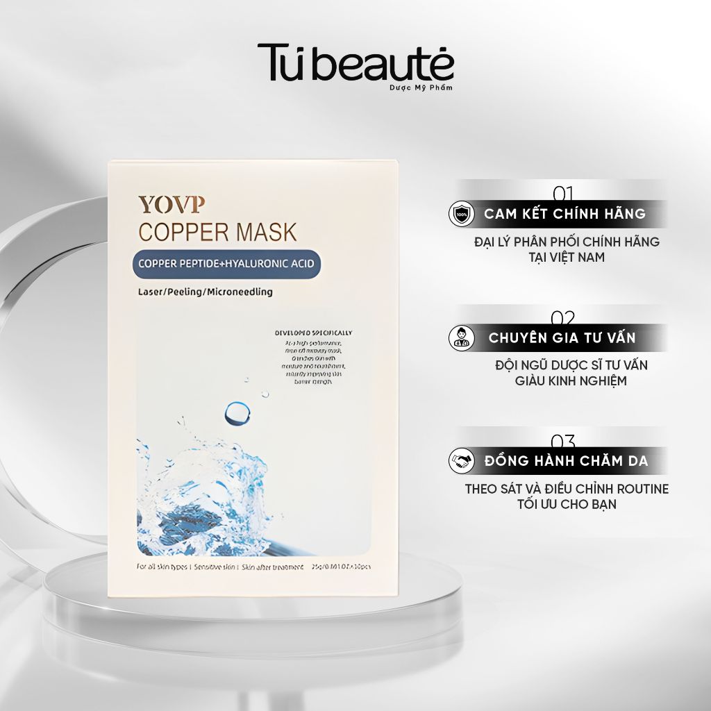 [HÀNG CÔNG TY] Mặt Nạ Yovp Copper Mask