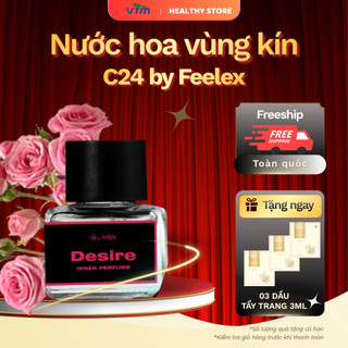  Sản phẩm nước hoa vùng kín Feelex hương thơm quyến rũ ngọt ngào tươi mát lọ 5ml 