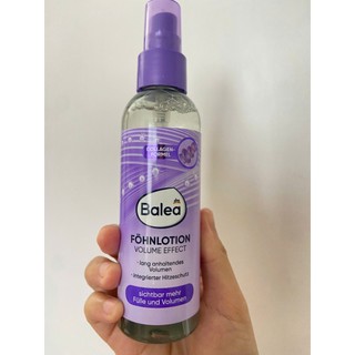 XỊT GIỮ NẾP VÀ LÀM PHỒNG TÓC BALEA hàng Đức 150ml