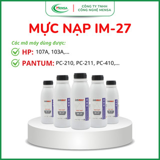 Nạp mực máy in Hp 27A/ 2385/ 53A/ 72S/ 85A/ 49A/ 107A  - Inkmax