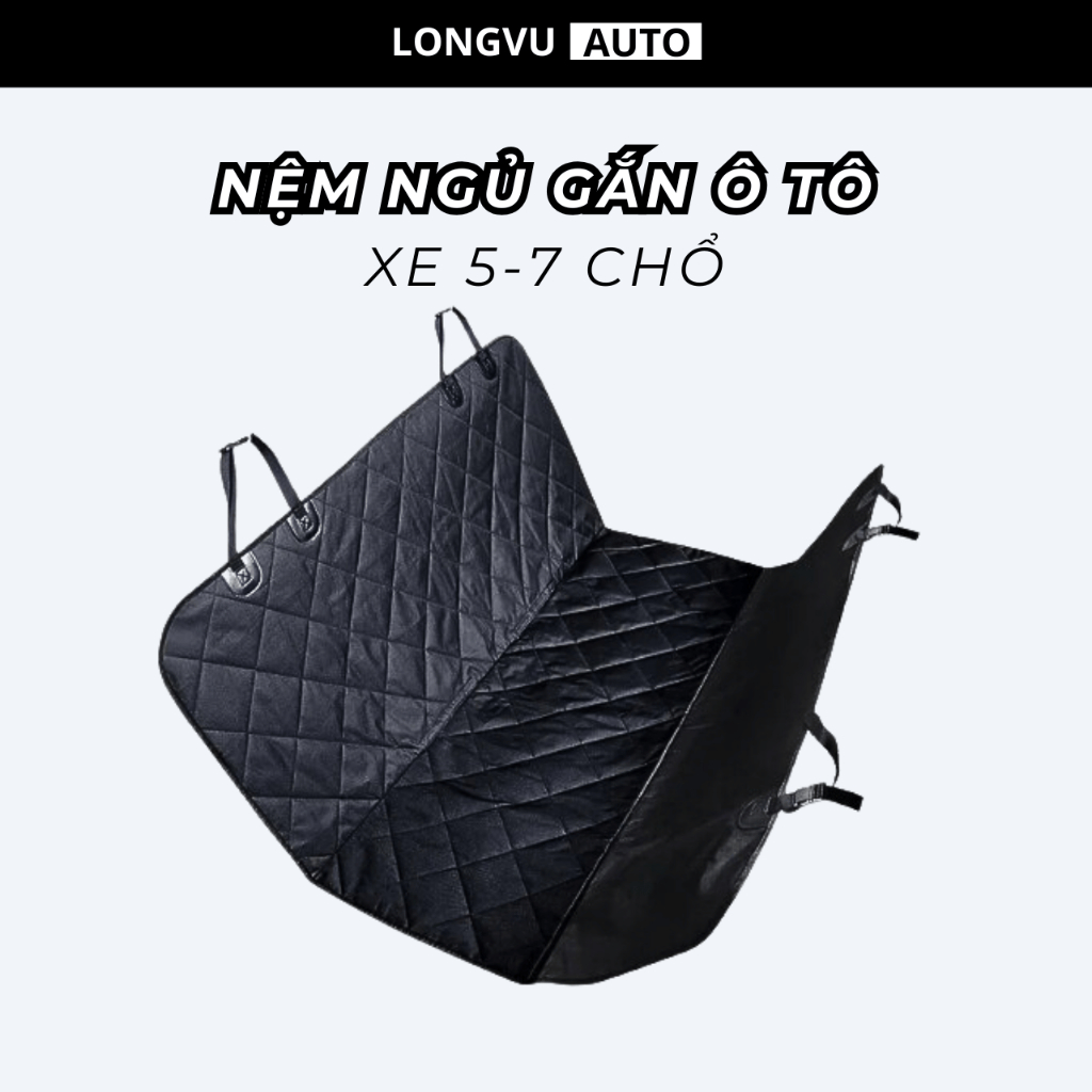 Nệm ngủ ô tô, nệm xe 5 chỗ, nệm xe 7 chỗ, nệm ghế sau ô tô, đệm da không bơm hơi, Nệm ô tô dạng treo