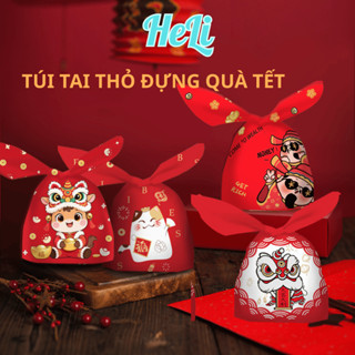  SET  TAI THỎ  20 50 TÚI ĐỰNG BÁNH KẸO TAI THỎ,TÚI ĐỰNG QUÀ SINH NHẬT QUÀ TẶNG TẾT CHO BÉ 