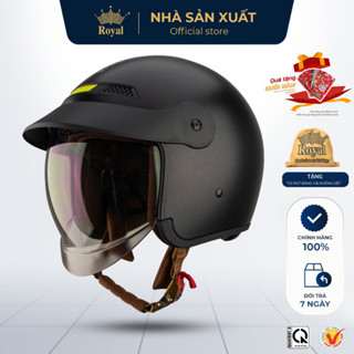  Mũ Bảo Hiểm Royal Chính Hãng M139 Luxury Kính Dài Kết Hợp Lưỡi Trai Chống Nắng Nón Bảo Hiểm 3 4 Hợp Nam Nữ Nhà Sản Xuất 