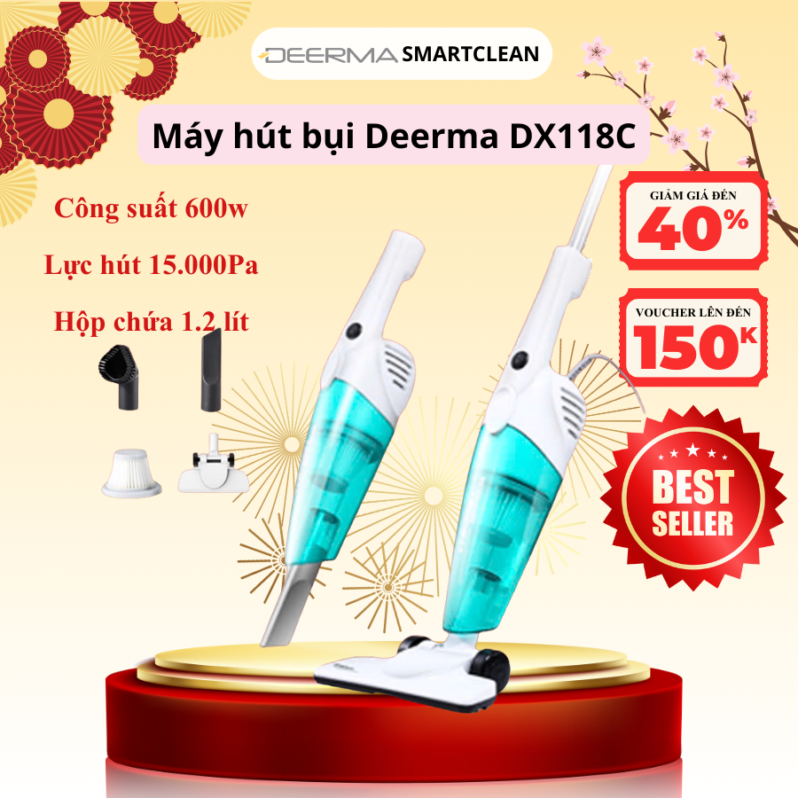 Máy Hút Bụi Xiaomi Deerma DX118C