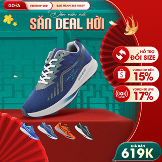  Giày Thể Thao Chạy Trekking Leo Núi Nam Nữ GOYA TRAIL PLUS Năm 2025 - Bền Bỉ Khóa Dây Thông Minh 