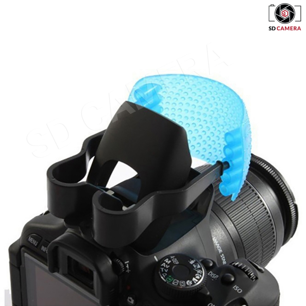 Tản Sáng Flash Cóc 3 màu cho máy ảnh có khe cắm hotshoe | BigBuy360 - bigbuy360.vn