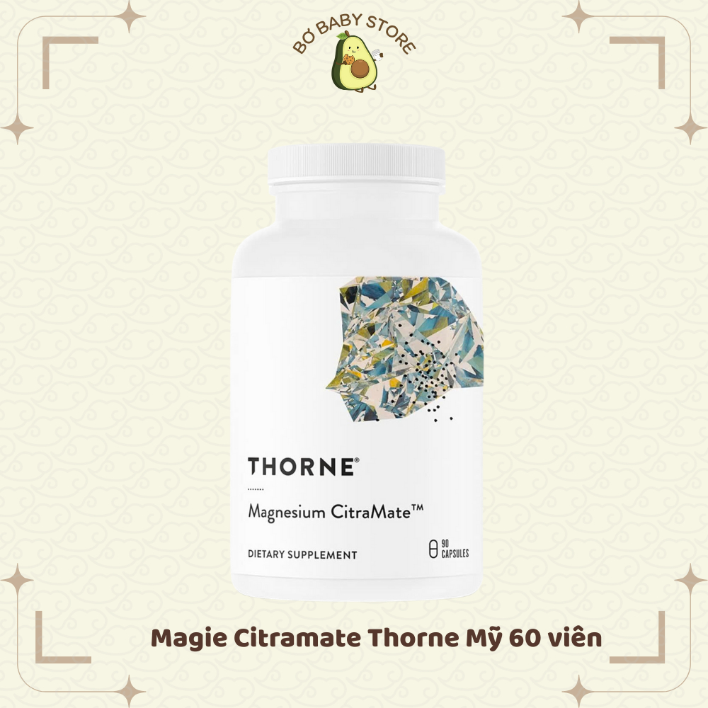 Magie Citramate Thorne Mỹ 60 viên (BILL US)