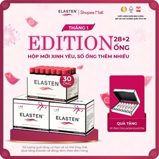  Collagen Elasten - Bộ 3 Hộp  1 liệu trình  Giúp Da Căng Mịn Chống Lão Hóa Tóc Chắc Khỏe 